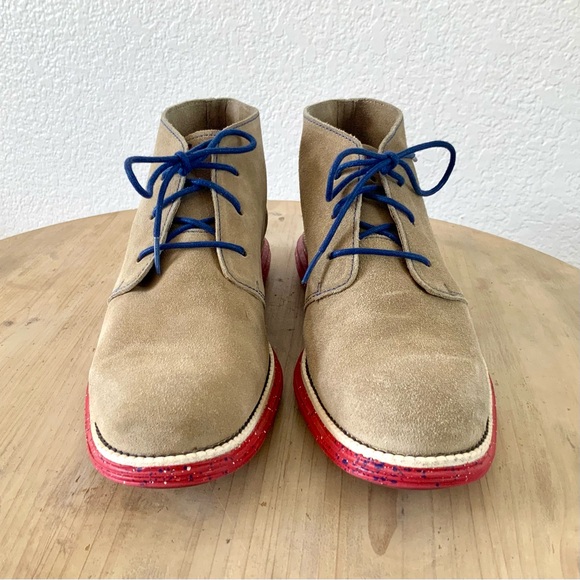Cole Haan Lunargrand Suede Chukka Boots size: 10.5 main image 4